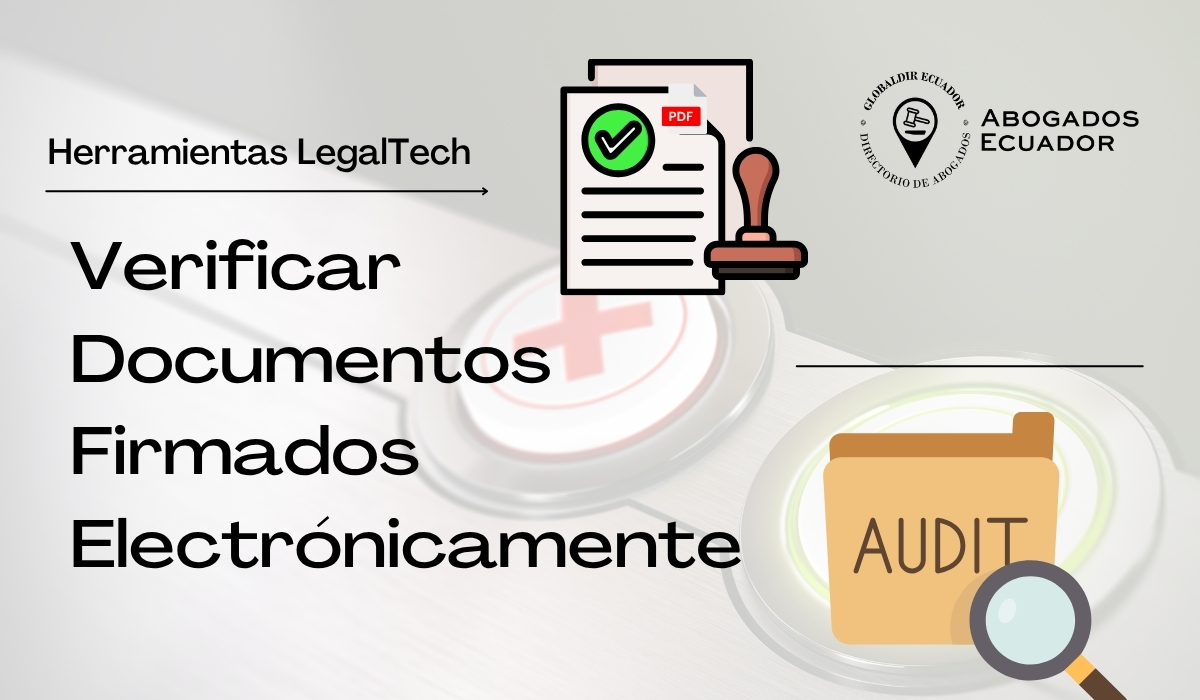 Verificar documentos firmados electrónicamente